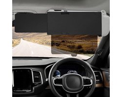 Auto Zonneklep Verlengstuk - Zonneklep Vizier - Veilig Autorijden - Telescopisch Verstelbaar - Universeel - Grijs