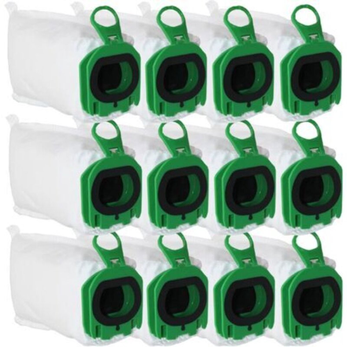 12 stofzuigerzakken Geschikt voor de Vorwerk Kobold VB100, specificaties: stofzak, 100A, 100V
