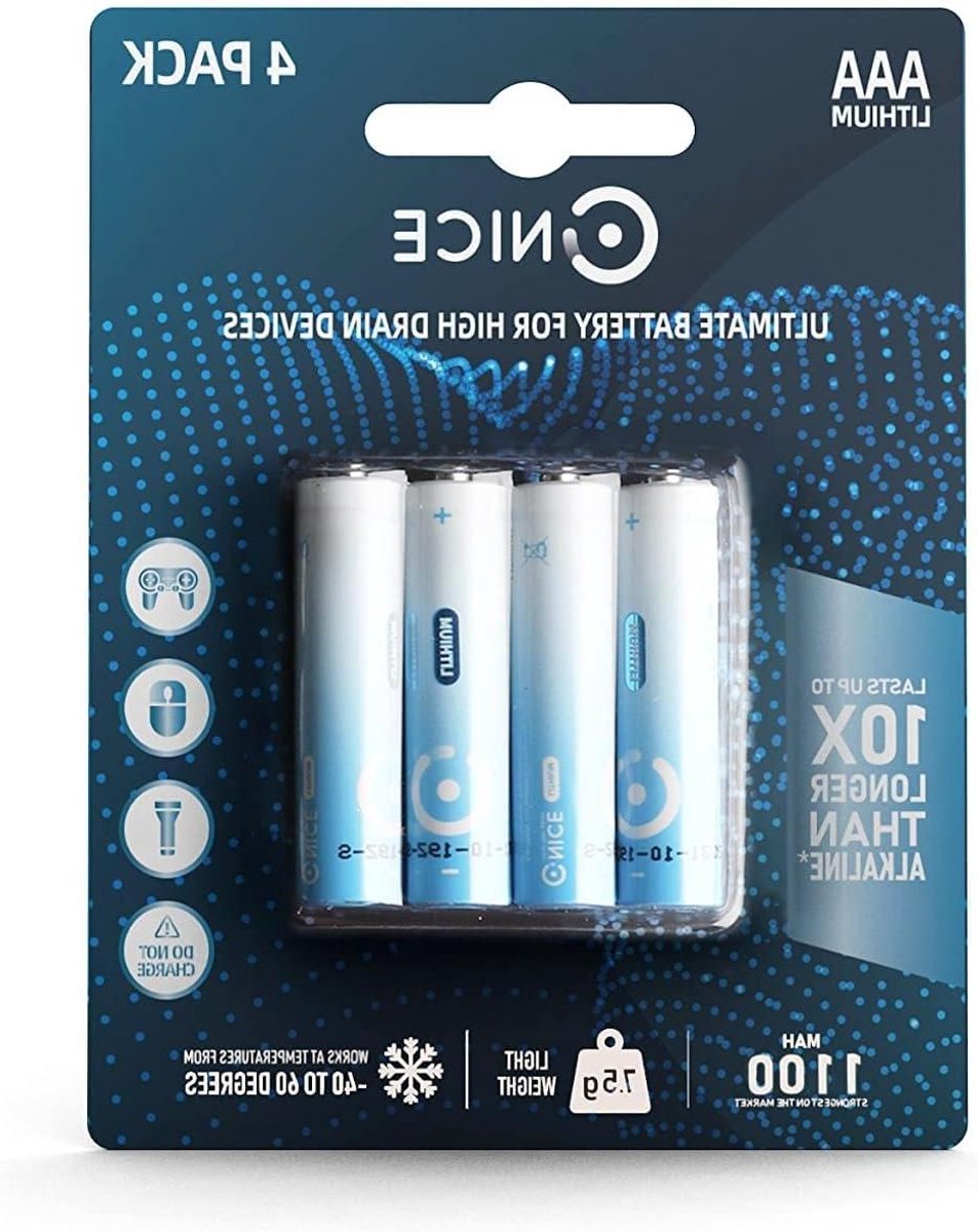 AAA Batterijen - Wegwerp Batterijen - Apparaten Voeden - Lekvrij Ontwerp - 4 Stuks - Zilver