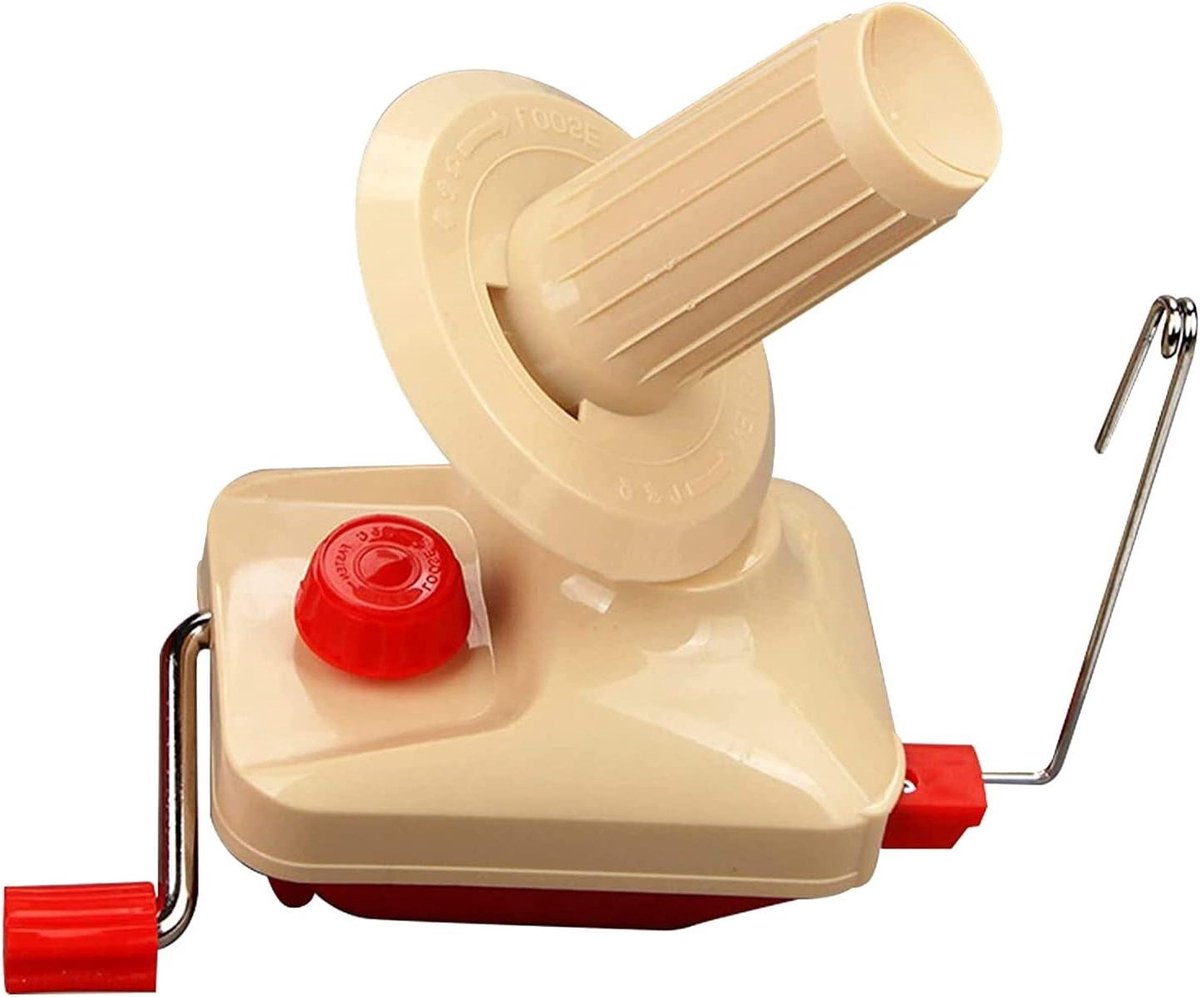Garenwikkelmachine - Garenroller - Breien en haken - Handmatige bediening - 18 x 135 x 10 cm - Afgebeeld