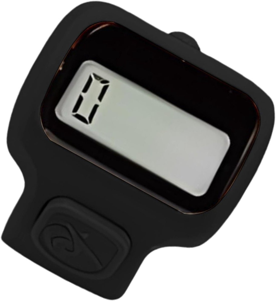 Elektronische Vingerteller - Digitale Clicker - Nauwkeurig Tellen - LED Indicatie - 3.54 inch lengte - Zwart