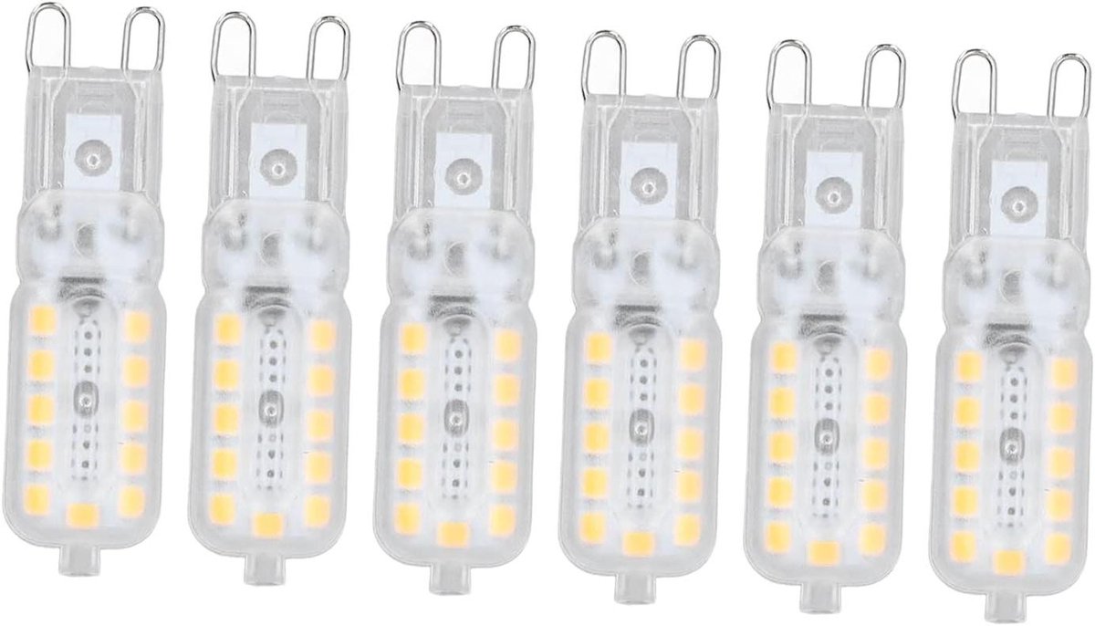 LED Lamp - G9 Lamp - Verlichting Creëren - Snelle Warmteafvoer - 6 Stuks - Natuurlijk Wit