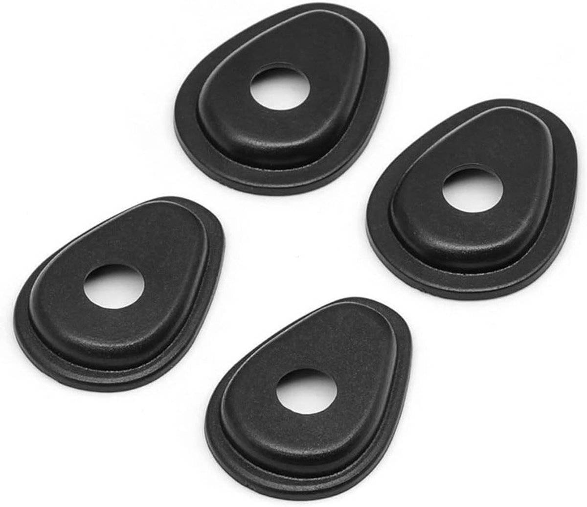 Motorfiets knipperlicht adapterplaten set van 4 voor LED verlichting