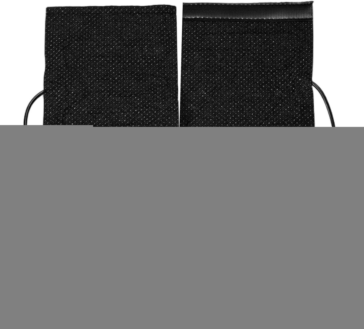 USB Warmtekussen - Verstelbaar Kussen - Ontspannen Reizen - Vlamloze Warmte - 20 x 10 cm - Zwart