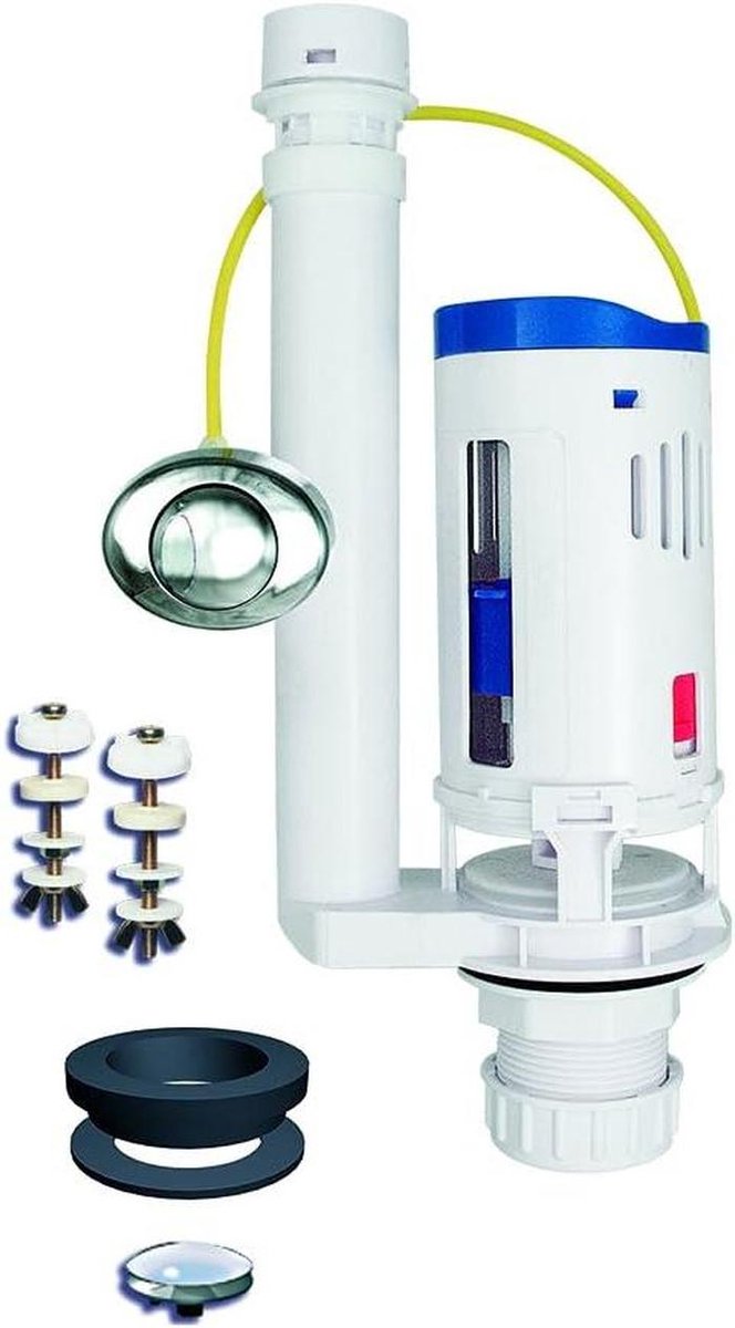 Toiletreservoir - Spoelreservoir Waterreservoir - Toilet Reparatie - Universele Pasvorm - 125 x 76 x 22 cm - Meerkleurig