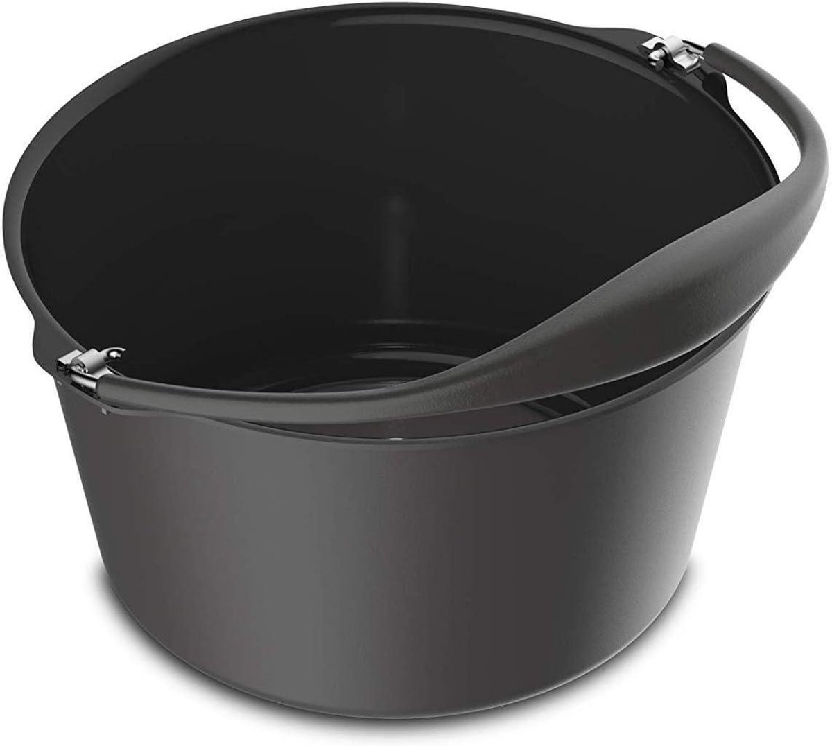 Taartvorm - Bakvorm Cilinder - Oven Gebruik - Ovenbestendig Aluminium - Maat M - Zwart