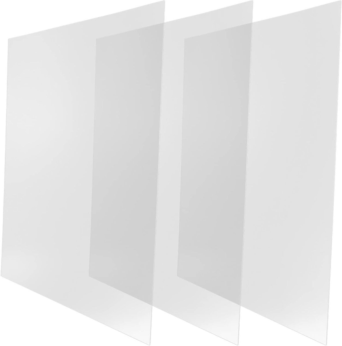 Plank Verdelers - Kast Separator - Ruimte Ordenen - Stabiele Bodem - 30x30cm - Transparant