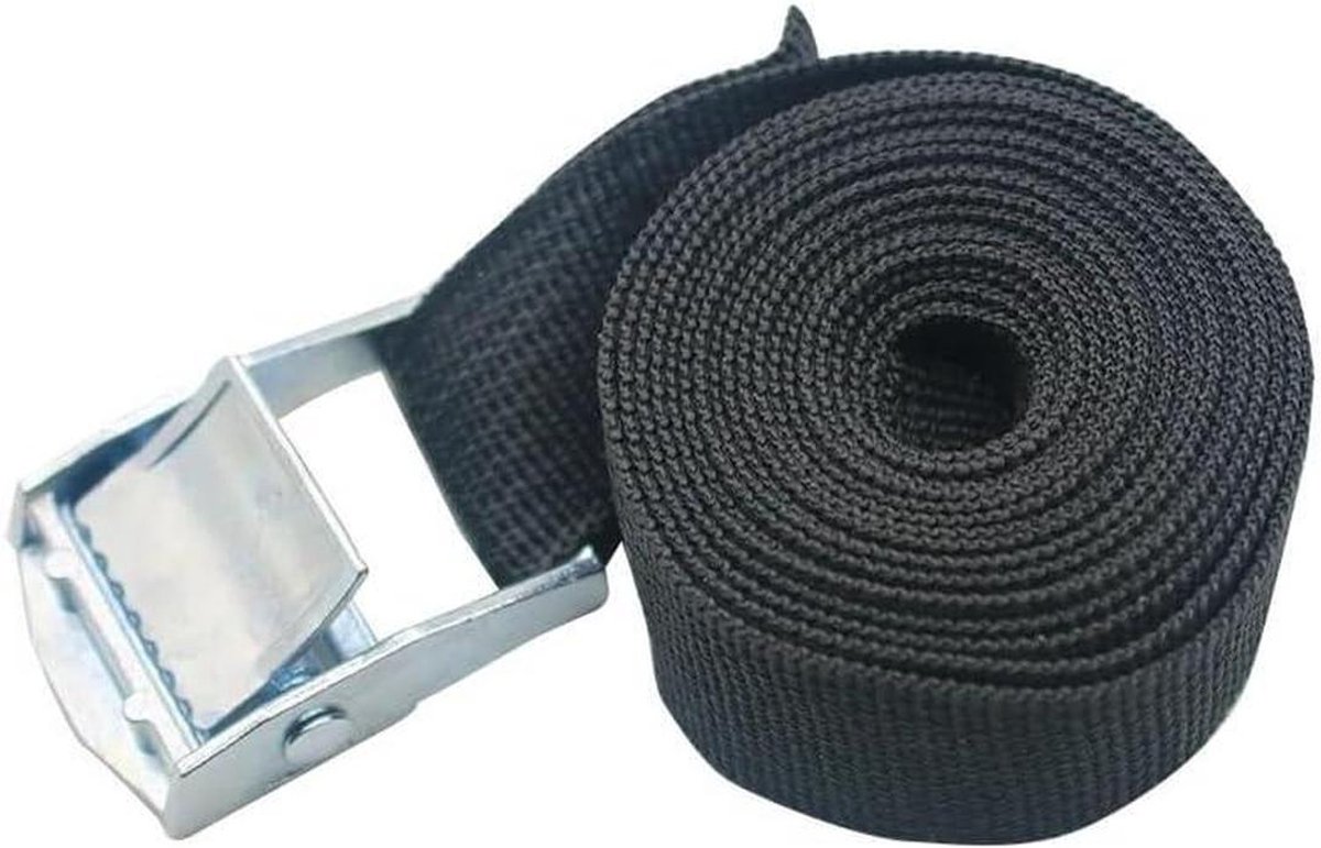 Spanbanden Set - Ratelbanden - Lading Zekeren - Heavy Duty Ontwerp - 2 Stuks 5 Meter - Veelkleurig