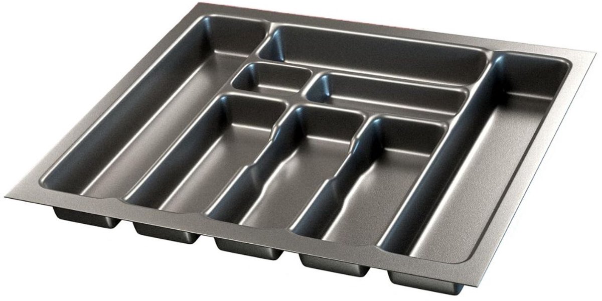 MRKK® Bestekbak 47 Diep - Lade Organizer - Besteklade - Zwart