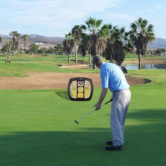 Golfsport Net - Nauwkeurigheid Swing Praktijk - Opvouwbaar - Golfbal - Accessoire - Geschikt voor alle niveaus - Zwart - Outdoor Sport Praktijk Tool Golf Doel Accessoire. van Merkloos — afbeelding 4