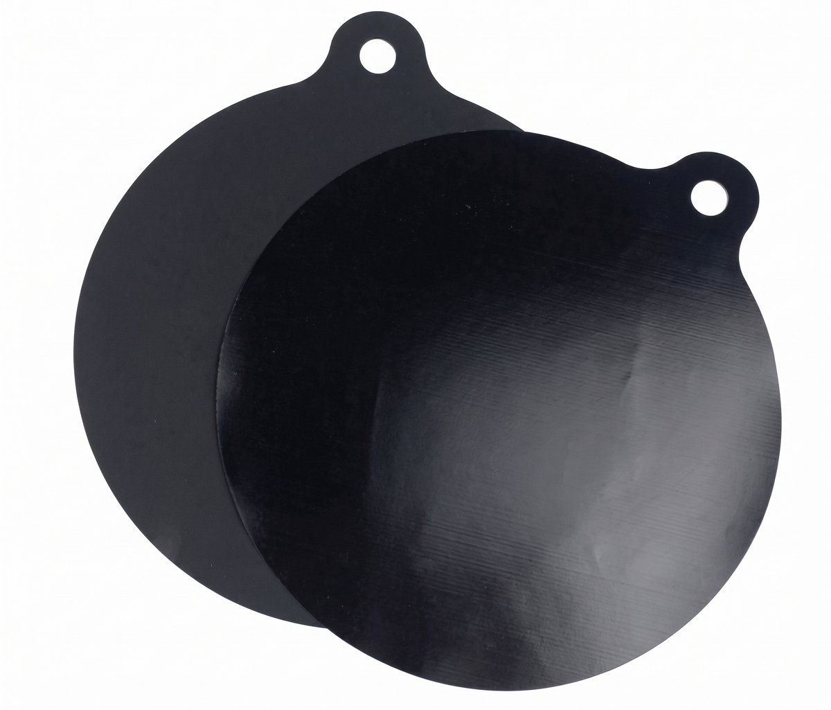 Inductie Beschermer - Pannenonderzetter - Set van 2 - 20CM - Bestendig tot 240 ºC - Siliconen - Zwart - IXEN