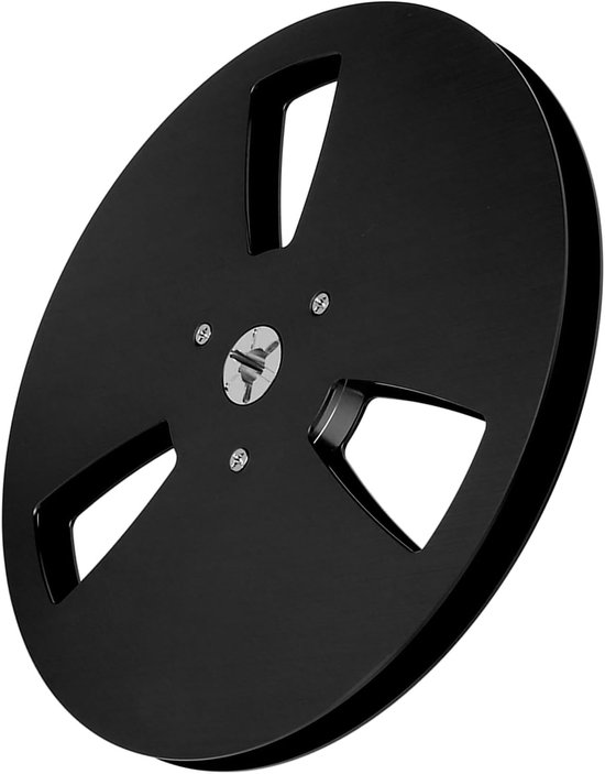 Lege Spoel - Tape Spoel - Geluidsopname Verbeteren - Aluminiumlegering - 178 cm - Zwart — afbeelding 5