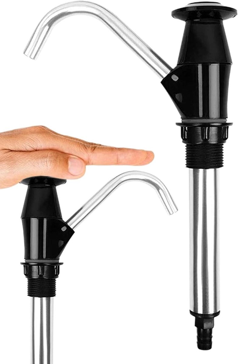 Kraanpomp - Handpomp Waterpomp - Outdoor water pompen - Milieuvriendelijk en draagbaar - 275-41 cm - Zwart