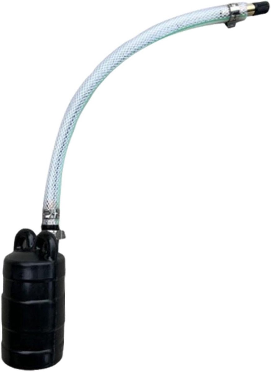Opblaasbare Afvoerplug - Rioolbuisdichting Testplug - Afvoer Verstopping Verhelpen - Handpomp Inclusief - 5-11 cm - Zwart