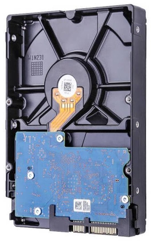 Interne Harde Schijf - Opslag Schijf - Surveillance Opslag - SATA 6 Gb/s - 3.5 inch 1 TB - Zilver van Interne Harde Schijf — afbeelding 2