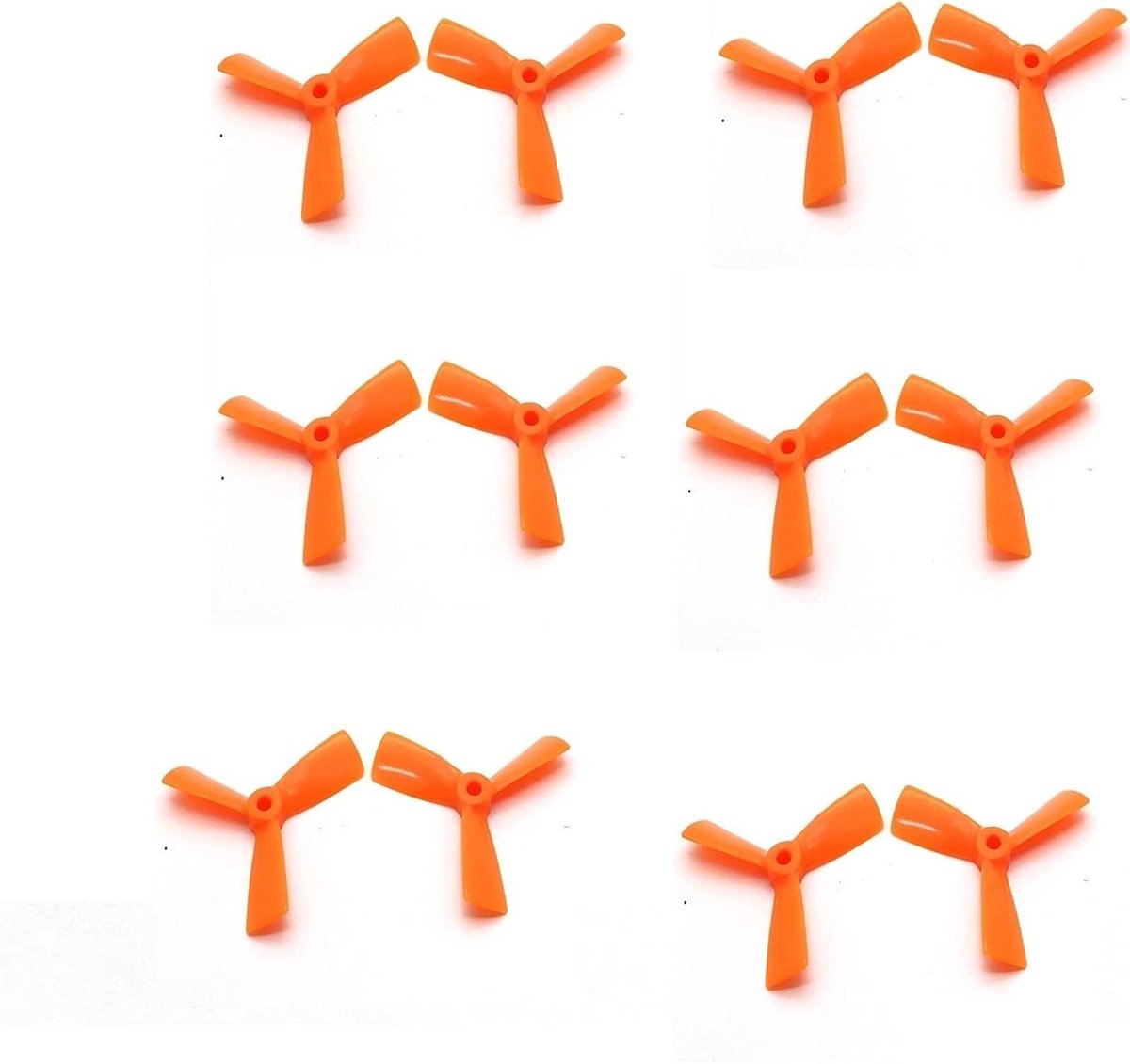 Propellers - Drone Onderdelen - Modelbouw Vliegen - 3 Blads Ontwerp - 3 Inch - Zwart