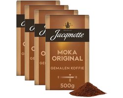 Jacqmotte Creations Moka Original - Multipack - Gemalen Koffie - 2kg (4x500g)