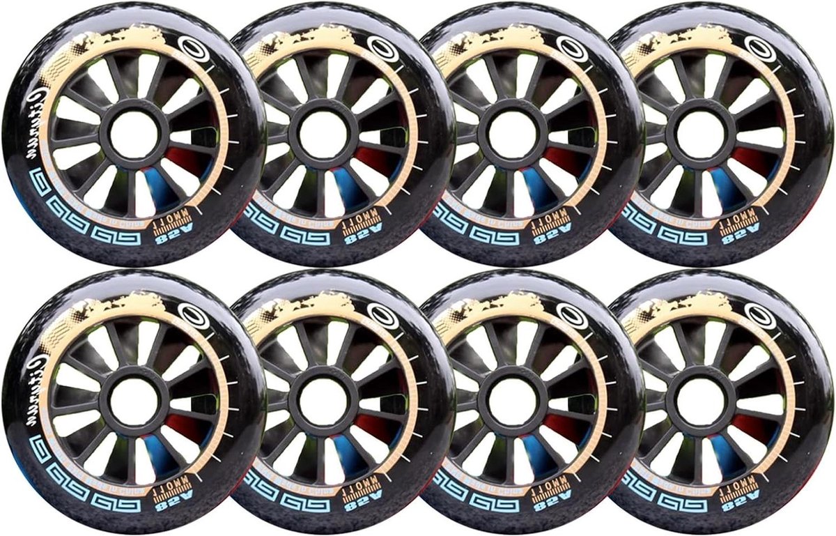 Skeeler Wielen Vervangende Wieltjes Soepel Skaten Duurzaam PU Materiaal 90mm 100mm 110mm