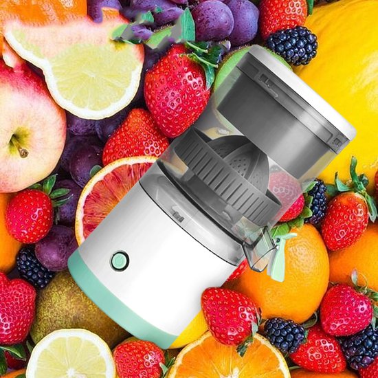 Elektrische Citruspers Met USB-Kabel Oplaadbaar - Draagbare, Compacte Citruspers Voor Sinaasappels Citroenen En Limoenen van CHOOLY — afbeelding 2