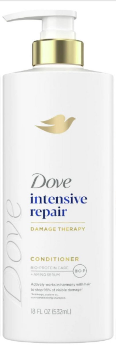 Dove Conditioner Intensive Repair 532ml – Herstel Conditioner voor Beschadigd Haar met Bio-Protein Care & Amino Serum