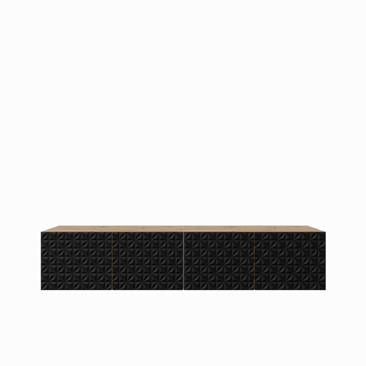 TV-kast Cali 200 (2x100) cm (artisan + zwart)