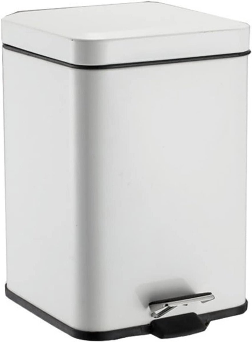 Afvalbak met Pedaal - Prullenbak Keuken - Netjes Opruimen - Dubbele Laag - 12 Liter - Goud
