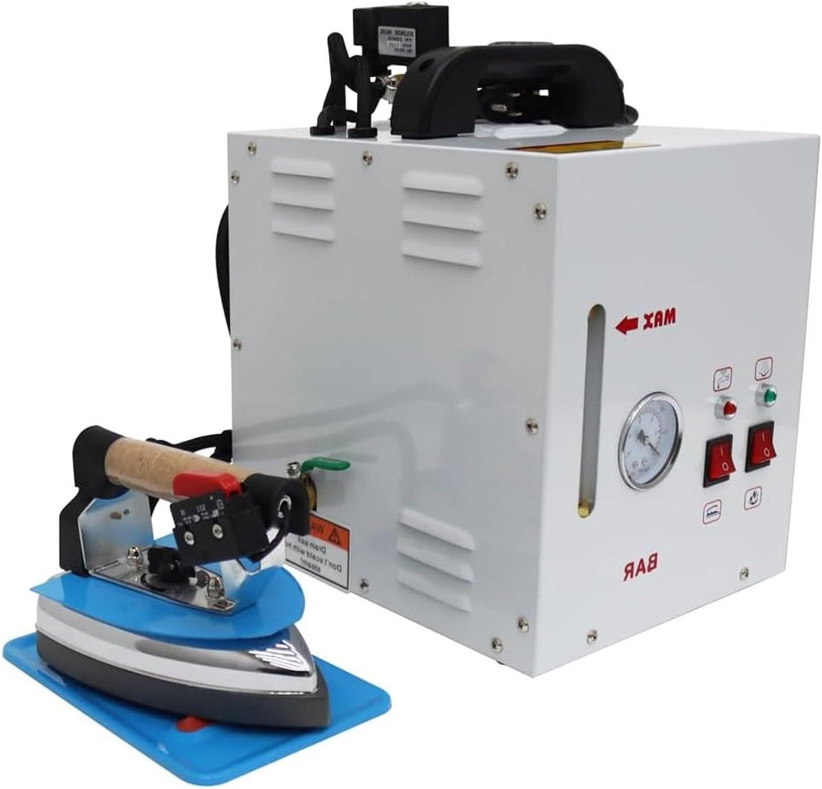 Professioneel Stoomstrijkijzer - Stoomstation Kleding - Efficiënt Strijken - Grote Watertank - 4 Liter - Meerkleurig