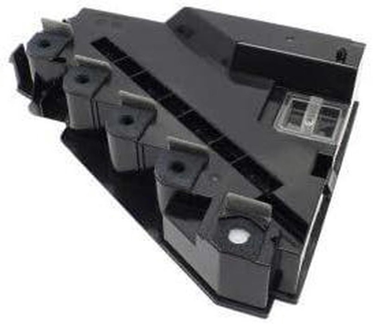 Opvangbak Tonerreste - Afvalton - Printeronderhoud - Compatibel met diverse modellen - 20 x 8 x 8 cm - Zwart
