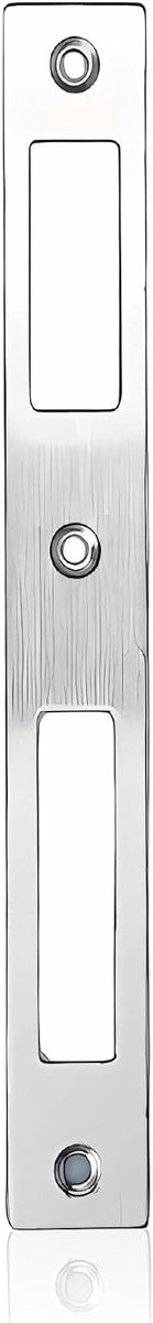Hoekdeurstopper van RVS - Deurstopper voor binnen en buiten - Verstelbare deurvergrendeling (172mm x 22mm x 1.1mm) voor optimale veiligheid en stabiliteit