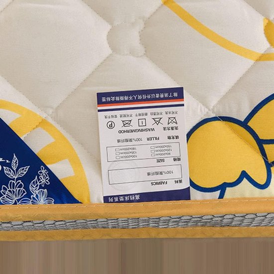 Japanse Futon Matras - Slaapmat Oprolbaar - Kamperen en Reizen - Huidvriendelijk Polyester - 150x200cm - Tiger — afbeelding 3