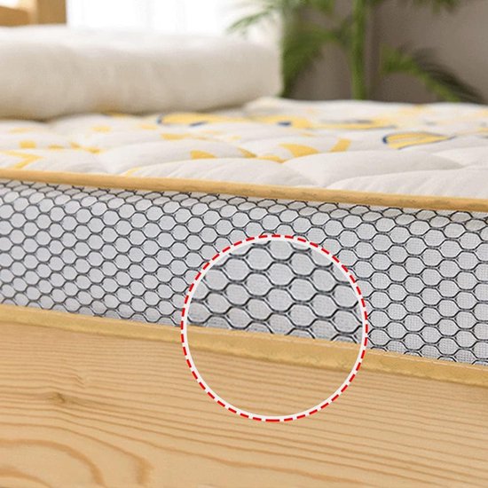 Japanse Futon Matras - Slaapmat Oprolbaar - Kamperen en Reizen - Huidvriendelijk Polyester - 150x200cm - Tiger — afbeelding 2