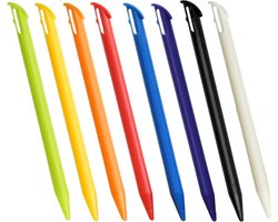 Stylus Pen Set voor Nintendo New 3DS XL - 8 Vervangende Touchscreen Pennen in Diverse Kleuren voor Precisie en Comfort