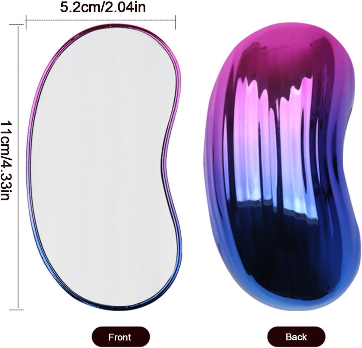 Kristallen Haargum - Epilator Gladde Huid - Zachte Ontharing - Revolutionair Nano-Oppervlak - 11 x 5.2 cm - Wit thumbnail 7