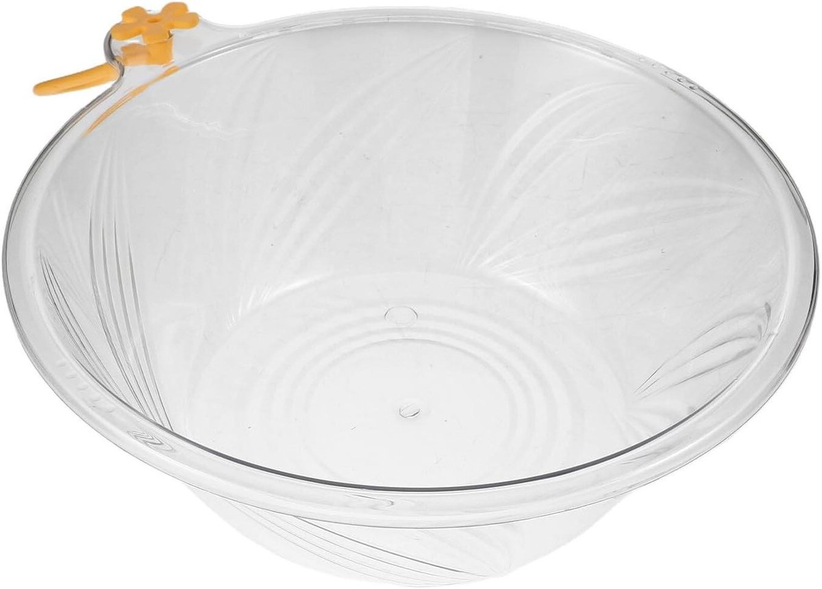 Gezichtsbadkom - Wasbak Salon - Gezichtsreiniging - Voorkomt Waterspatten - 245 cm - Transparant