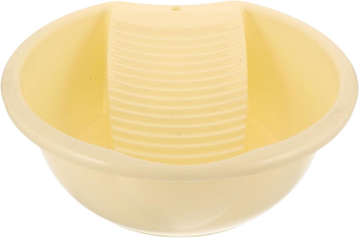 Wasplank met wasbak - Handwas tobbe - Delicate kleding wassen - Effectieve vuilverwijdering - 37 x 35 x 14 cm