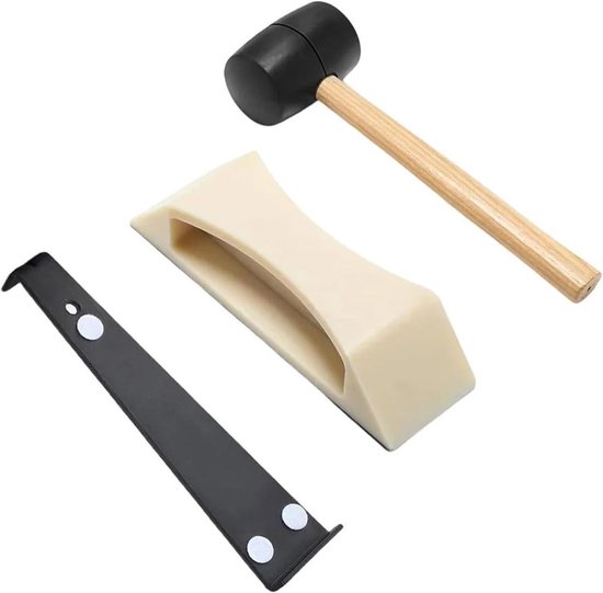 Vloeren Reparatieset - Laminaat Fixer - Vloer Uitlijnen - Zelfklevende Bodem - 2-delige Set - Nylon — afbeelding 5