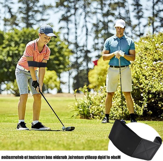 Golf Verbinding Band Set - Trainingshulpmiddel voor Swing, Arm Tape en Elastic Band voor Postuur en Uitlijning voor Mannen, Vrouwen en Kinderen van GOLF — afbeelding 3