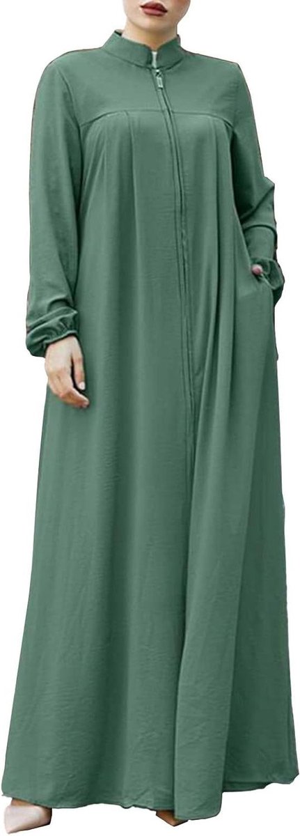 Moslim jurken dames - Arabische kleding - Dagelijks gebruik - Ademende stoffen - Volledige lengte - Effen kleuren