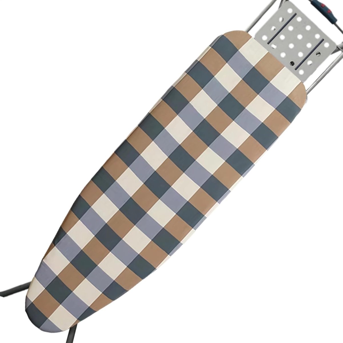 Strijkplankhoes - Strijkmat Tafel - Kleding Strijken - Brandwerend Ontwerp - 90 cm - Grijs