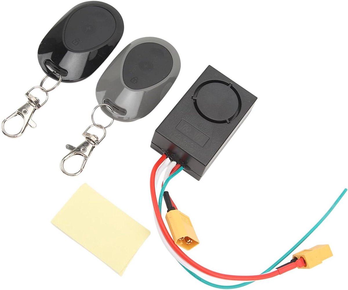 Scooter Alarm - Antidiefstal Alarm - Voertuig Beveiligen - Luid 115 dB Waarschuwing - 36-55V - Zwart