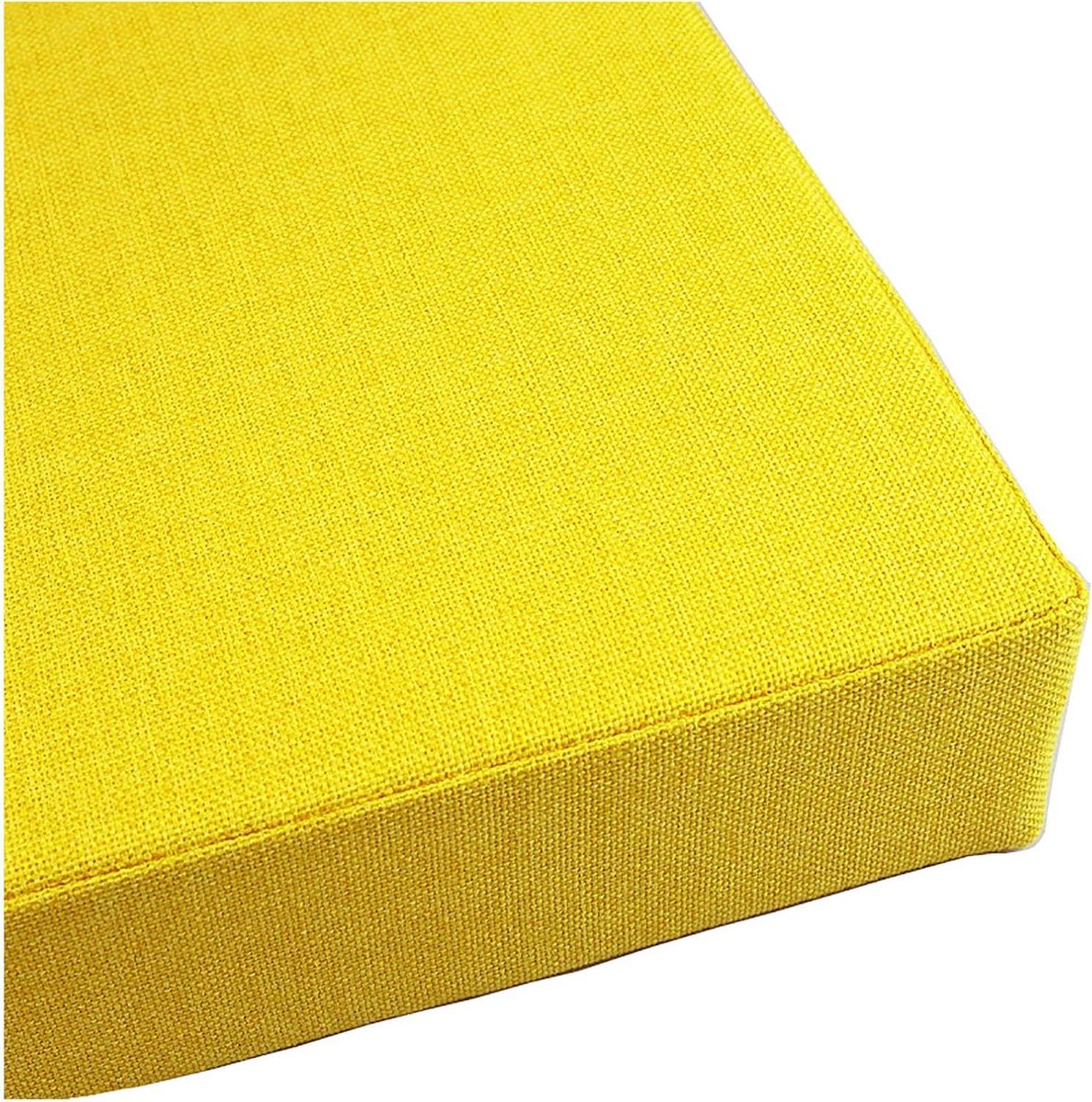 Bank Kussen - Zitkussen Tuinbank - Buiten Zitten - Antislip Onderkant - 60x35x5cm - Goud