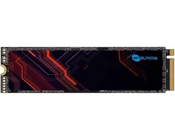 SSD M.2 NVME - Interne harde schijf - Snelle dataoverdracht - Geavanceerd warmteafvoer ontwerp - 1TB - Zwart