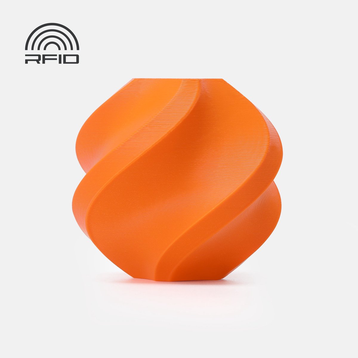 Bambu Lab - PETG HF 1.75mm Filament – 1kg – Oranje (Orange) - met spoel