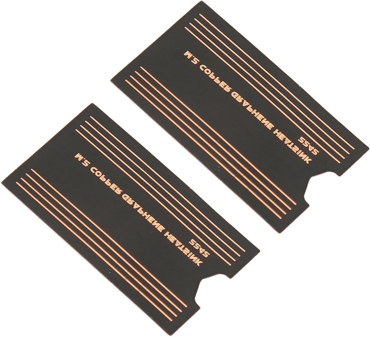 Thermisch Pad - Koelblok SSD - M.2 SSD Koelen - Messing Snelgeleiding - 015 mm - Messing