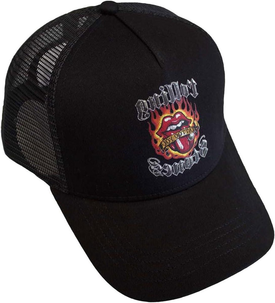 Baseball Cap - Pet Hoofddeksel - Bescherming tegen zon - Mesh Back Design - One Size - Zwart