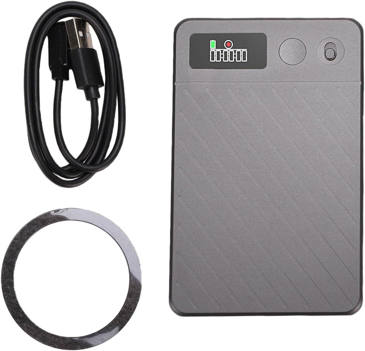 AI Voice Recorder - Digitale Dictafoon - Notities Maken - Realtime Transcriptie - 32GB - Zilver