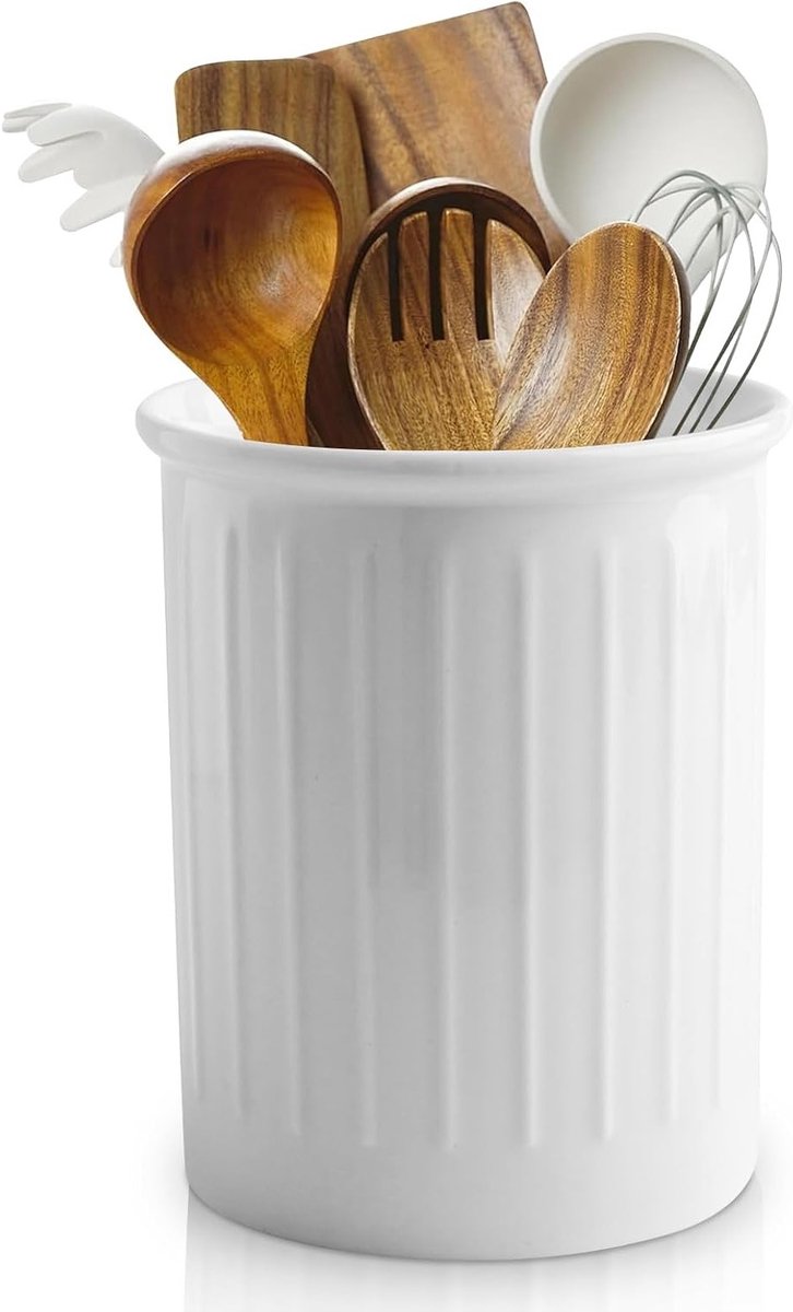Houder voor Keukenhulpmiddelen, Lepelhouder en Organizer voor Keukenaccessoires en Gereedschap