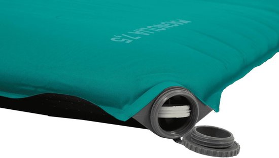 Slaapmat - Zelfopblazend - Kamperen en outdoor - Zelfopblazend comfort - 1-persoons - Groen — afbeelding 3