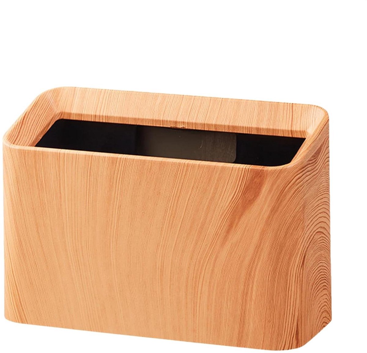 Bureau Papierbak - Kleine Afvalemmer - Bureau Organisatie - Ruimtebesparend Ontwerp - 22x9x15cm - Wit