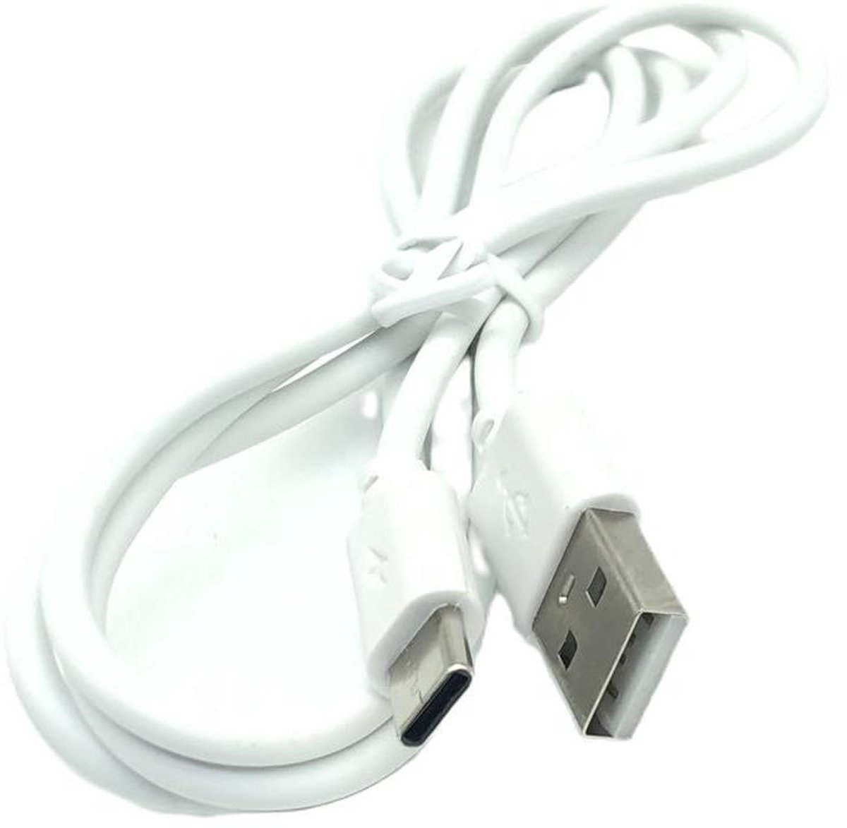 USB-C Oplaadkabel - Datakabel - Apparaten Laden - Hoge Laadsnelheid - 1 meter - Wit